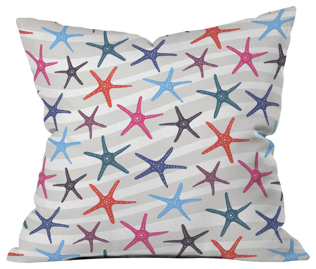 Zoe Wodarz Star Fish Memory Foam Bath Mat - Beach Style - Decorative Pillows - by Deny Designs